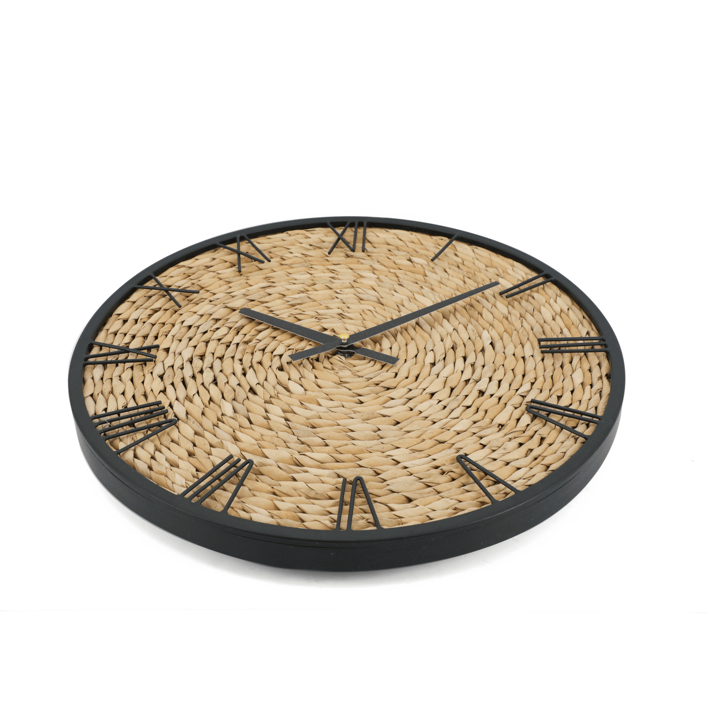 IvoQ Wandklok Zeegras Stil Quartz 40 cm-IvoQ