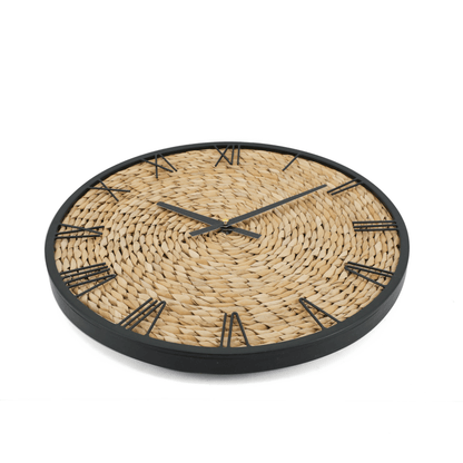 IvoQ Wandklok Zeegras Stil Quartz 40 cm-IvoQ