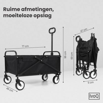 IvoQ Bolderkar Zwart-IvoQ