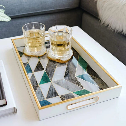 IvoQ Luxustablett in Marmoroptik