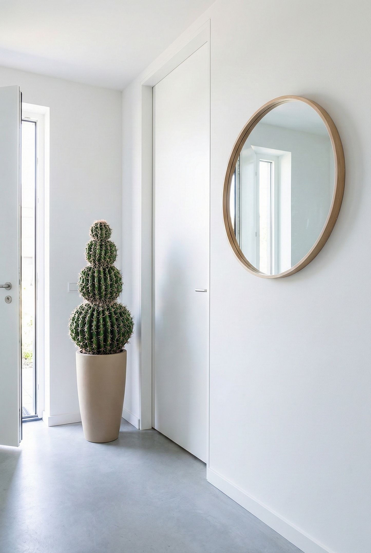 IvoQ Künstlicher Kaktus XXL 92 cm