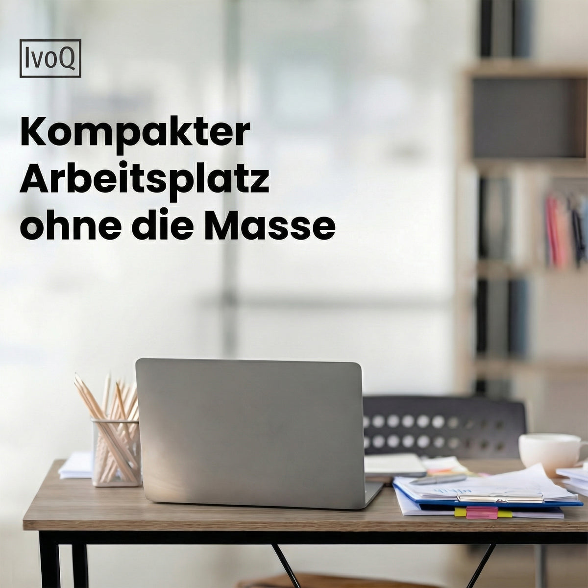 IvoQ Industrie-Beistelltisch - Konsolentisch Holz & Metall - Schmaler Flurtisch - Eichenoptik/Schwarz - 120x23x74 cm