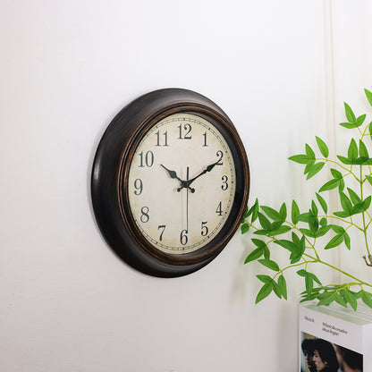 IvoQ Wandklok Retro Stil Quartz 30 cm-IvoQ
