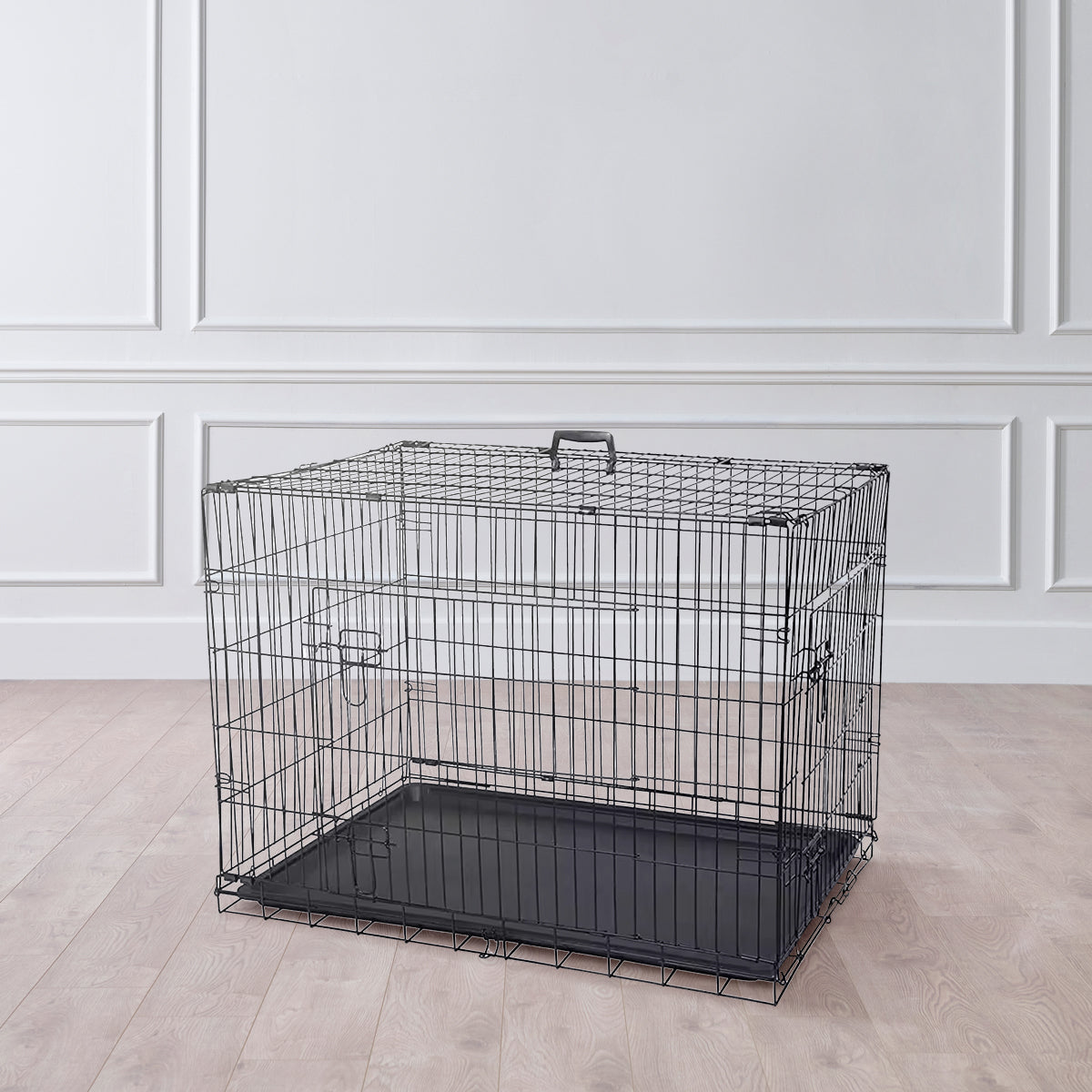 IvoQ Hondenbench XS – Zwart – 44.5×30.5×36.5 cm-IvoQ