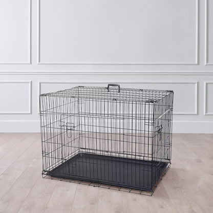 IvoQ Hondenbench XS – Zwart – 44.5×30.5×36.5 cm-IvoQ