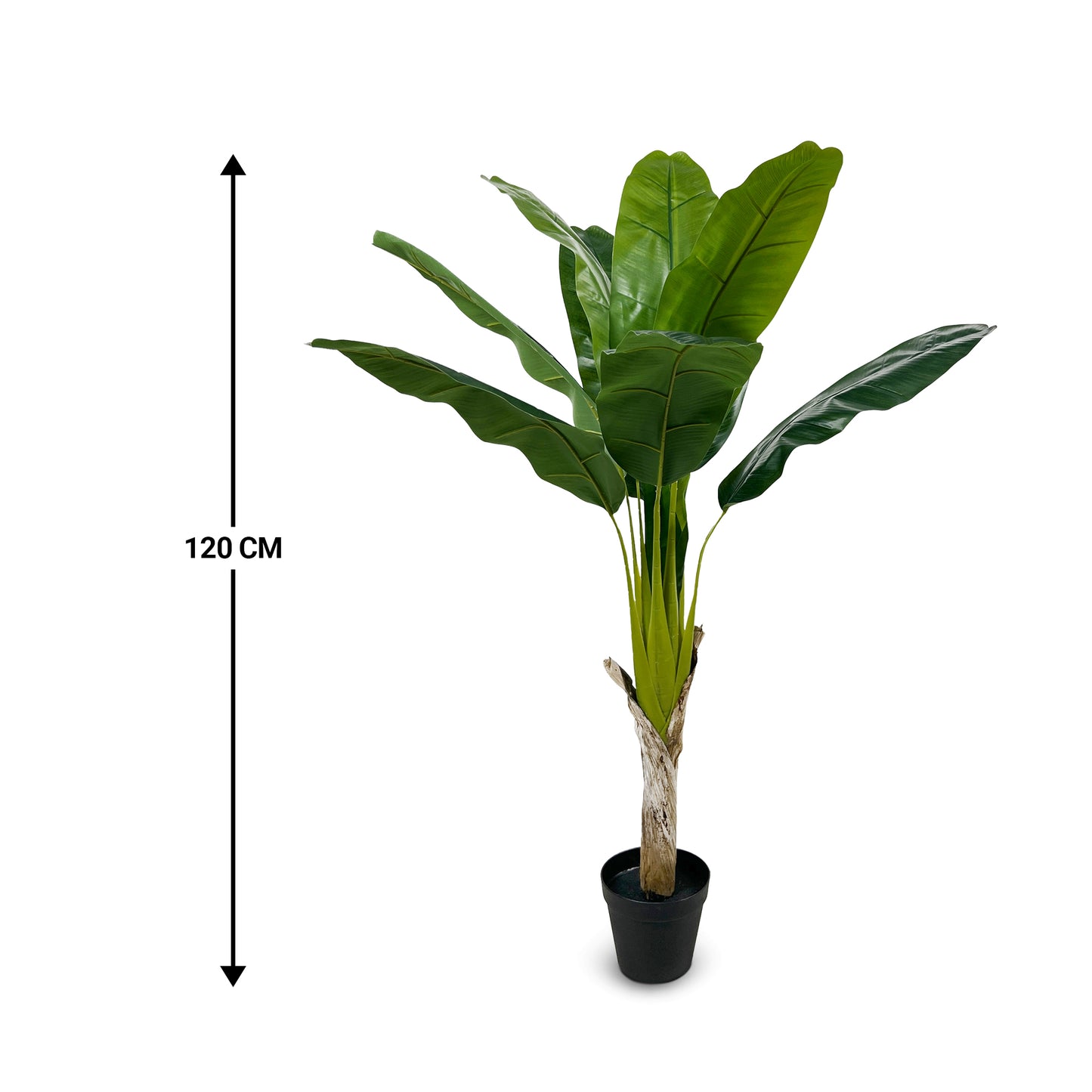 IvoQ Kunst Bananenplant 120 cm-IvoQ