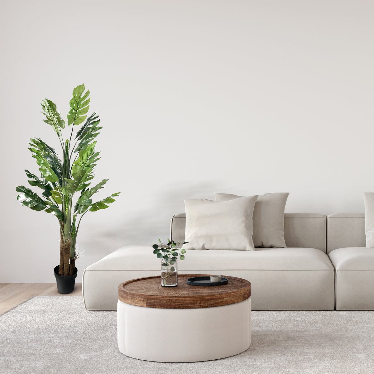 IvoQ Monstera Kunstplant 160 cm-IvoQ