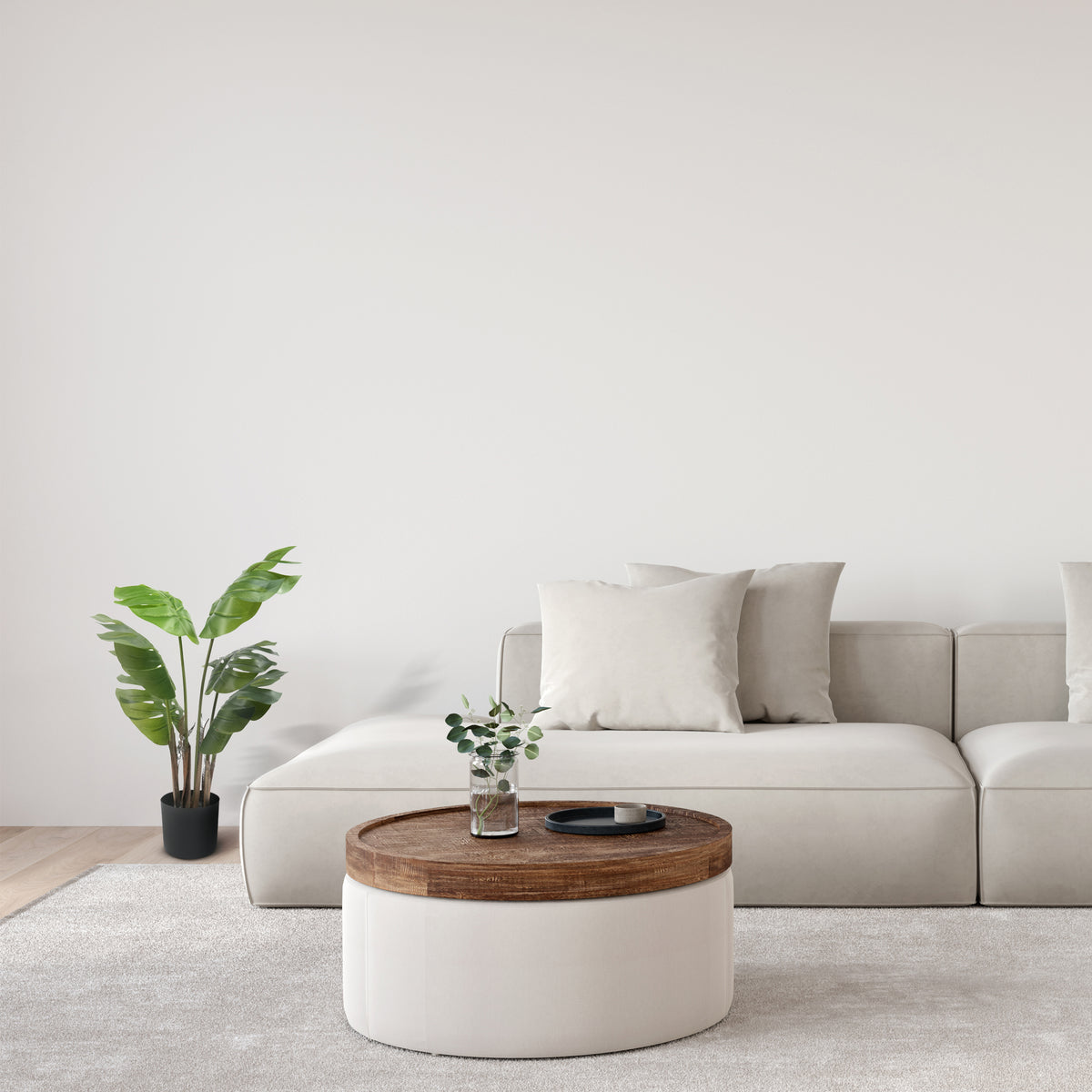 IvoQ Monstera Kunstplant 80 cm-IvoQ